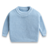 Hand-knitted personalized sweater made of 100% cotton