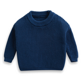 Hand-knitted personalized sweater made of 100% cotton