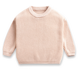 Hand-knitted personalized sweater made of 100% cotton