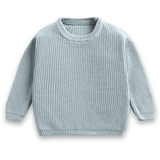 Hand-knitted personalized sweater made of 100% cotton