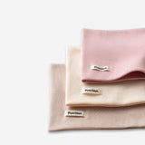 Rib knit set: hat & neck scarf