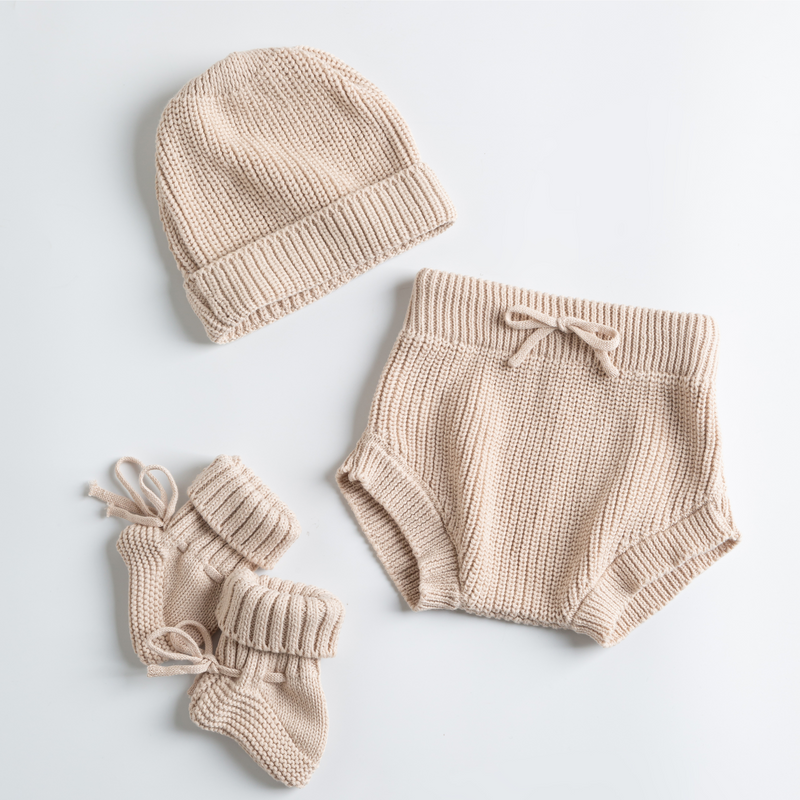 Strick-Beanie