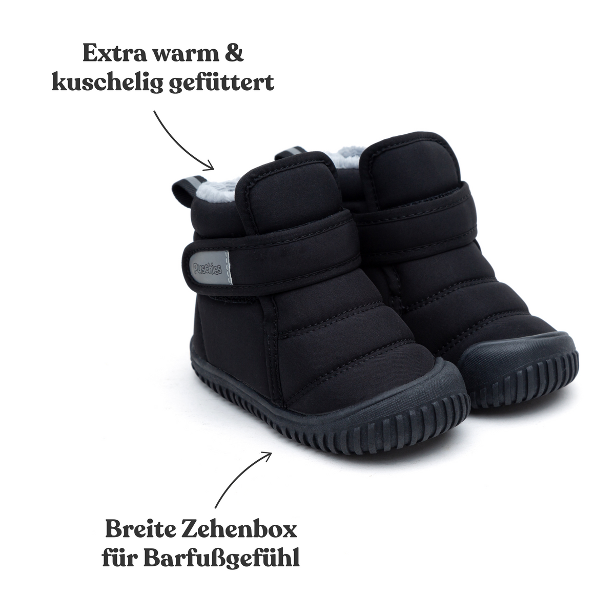 Winter Explorer - water-resistant & lined children's barefoot shoes