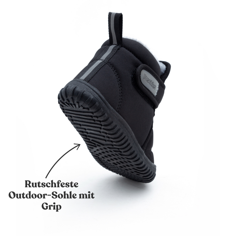 Winter Entdecker - wasserfeste & gefütterte Kinder Barfußschuhe