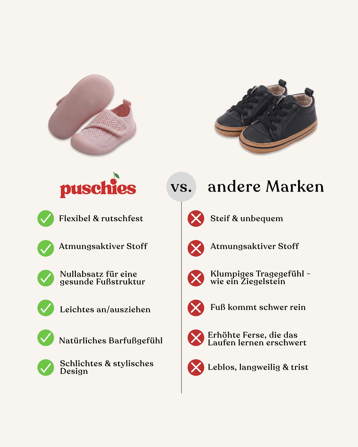 Adventure Puschies - non-slip & ergonomic toddler barefoot shoes