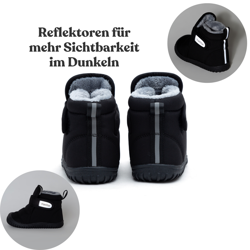 Winter Entdecker - wasserfeste & gefütterte Kinder Barfußschuhe