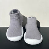 Puschies Sockenschuhe - rutschfeste & atmungsaktive Baby Barfußschuhe aus Baumwolle