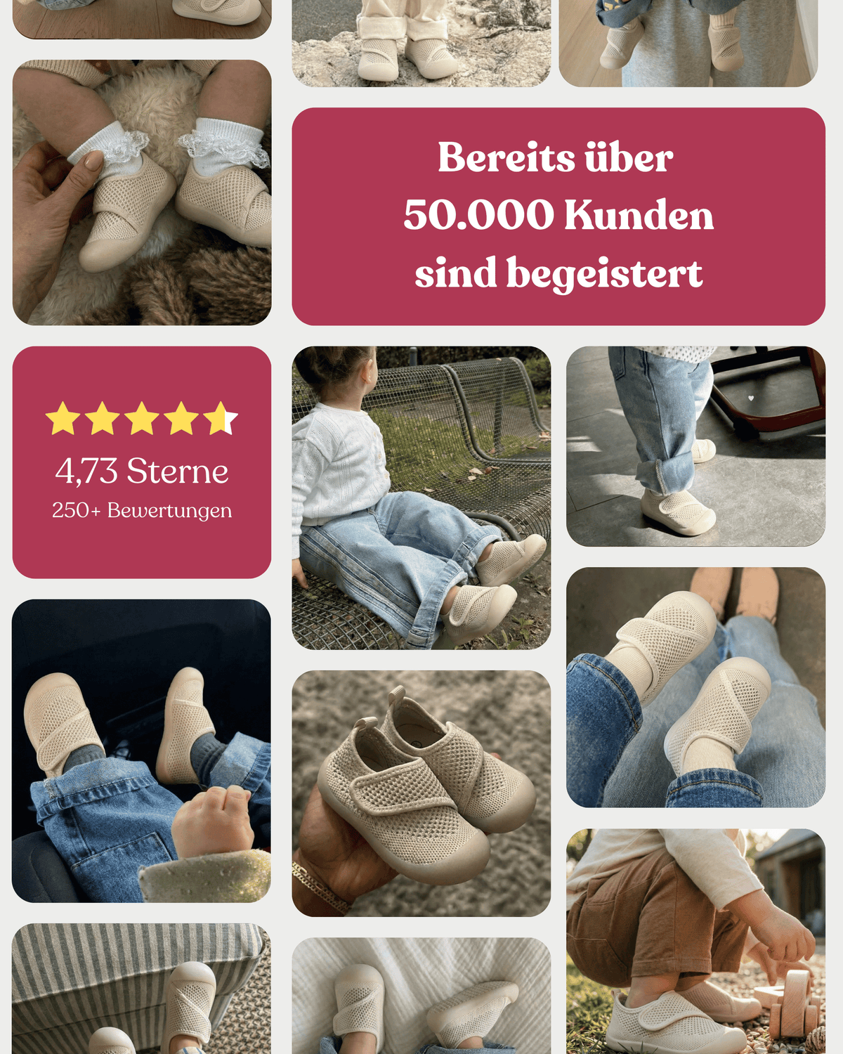 Adventure Puschies - non-slip & ergonomic toddler barefoot shoes
