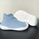 Puschies Sockenschuhe - rutschfeste & atmungsaktive Baby Barfußschuhe aus Baumwolle