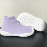 Puschies Sockenschuhe - rutschfeste & atmungsaktive Baby Barfußschuhe aus Baumwolle
