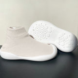 Puschies Sockenschuhe - rutschfeste & atmungsaktive Baby Barfußschuhe aus Baumwolle