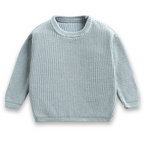 Maglioncino in maglia personalizzato, lavorato a mano in 100% cotone