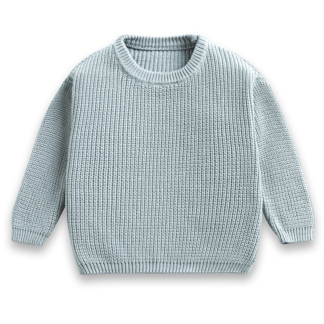 Maglioncino in maglia personalizzato, lavorato a mano in 100% cotone