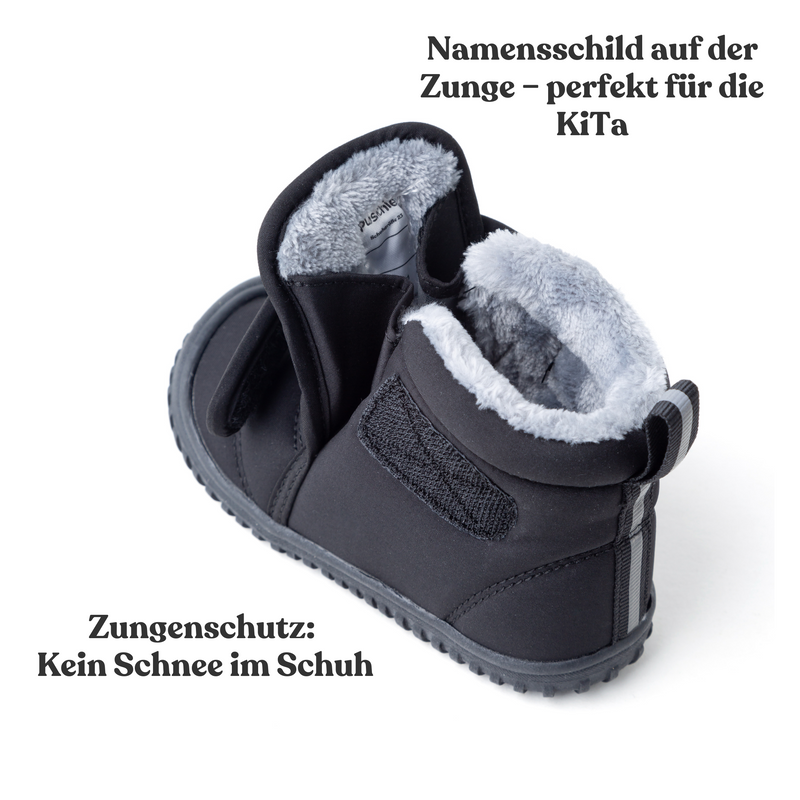 Winter Entdecker - wasserfeste & gefütterte Kinder Barfußschuhe