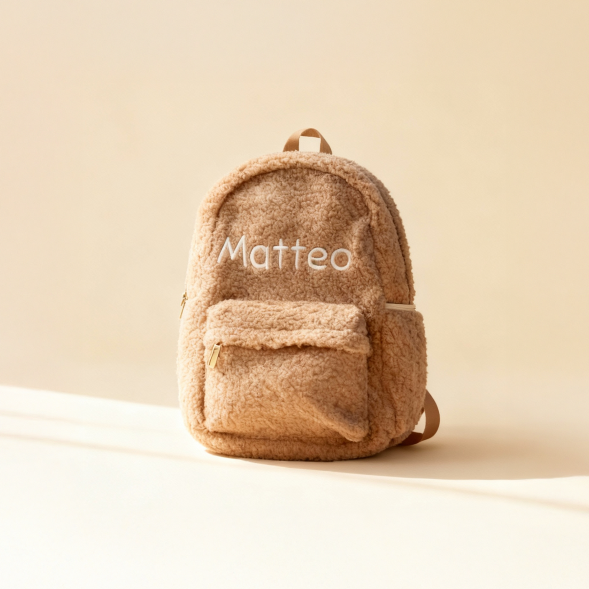 Mochila osito personalizada con nombre – mochila para la guardería