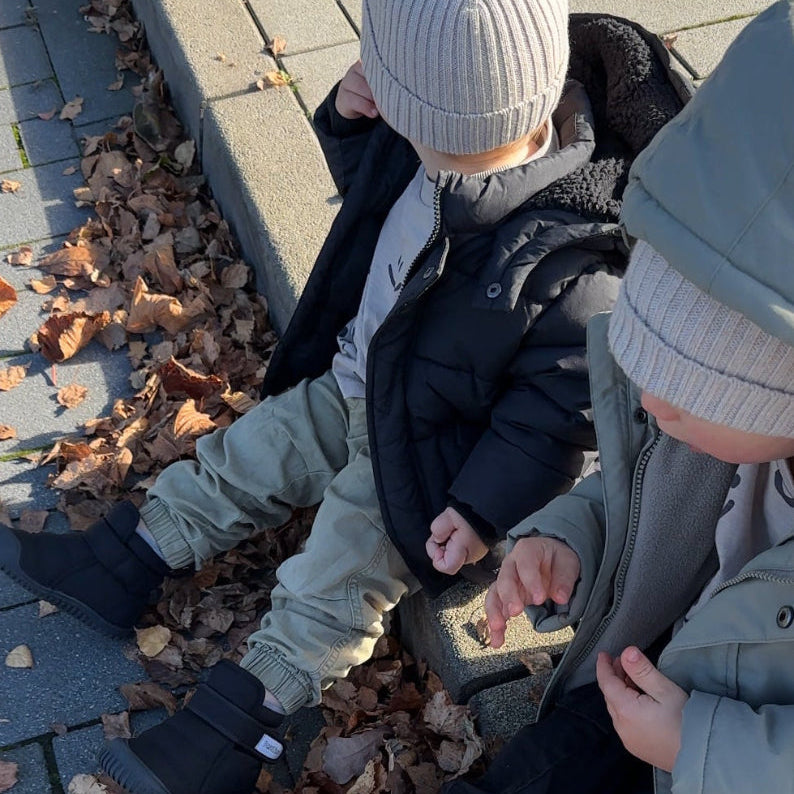 Carefree walking outdoors