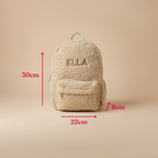 Mochila osito personalizada con nombre – mochila para la guardería