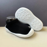 Puschies Sockenschuhe - rutschfeste & atmungsaktive Baby Barfußschuhe aus Baumwolle